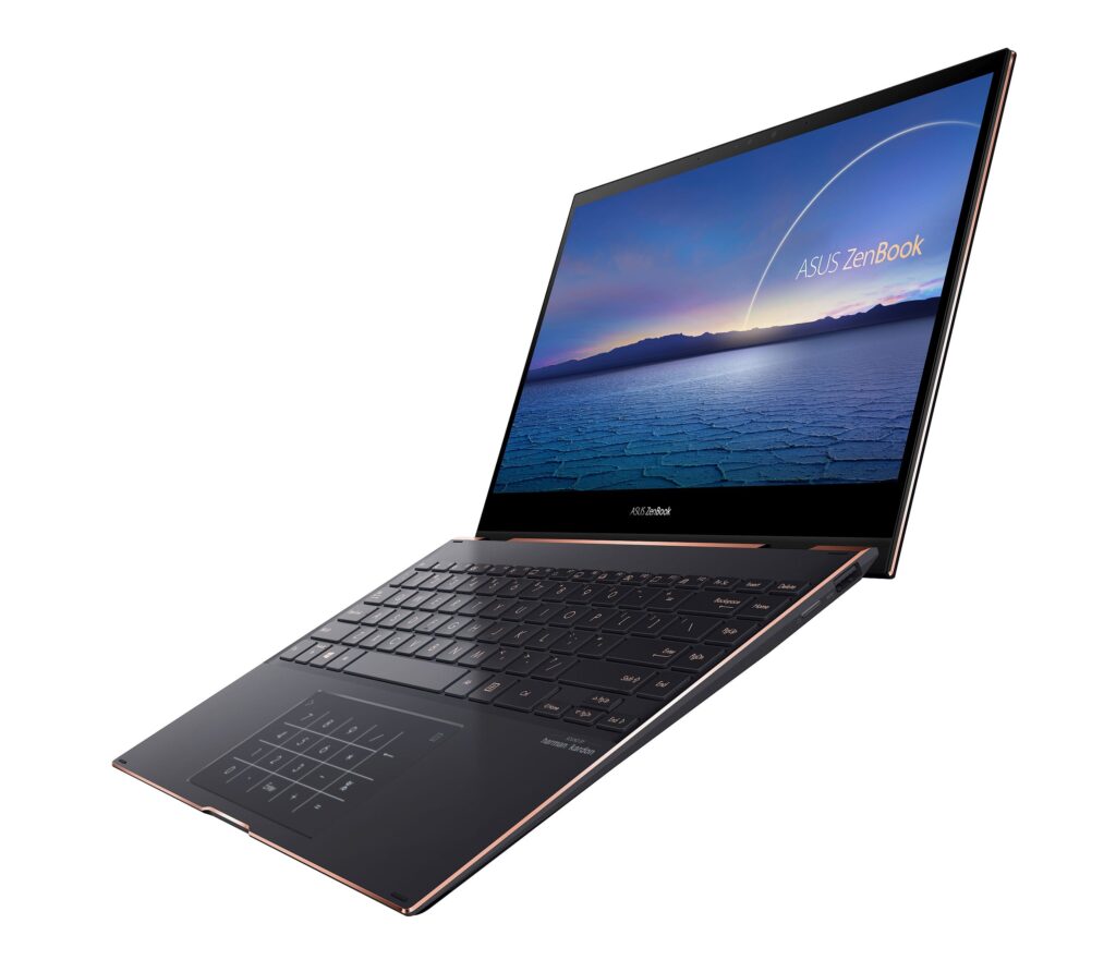 World's Thinnest OLED Convertible Laptop! - ASUS Zenbook Flip S OLED UX371 - Full Review 3 ZenBook Flip S UX371 Product photo 2K Jade Black 15 NumberPad