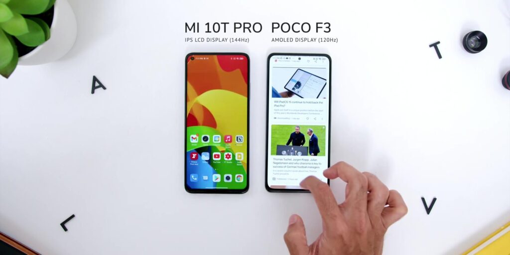 POCO F3 vs Mi 10T Pro: Cheaper is.....Better? 🤔 9 2. Display screen type 1080p POCO F3 vs Mi 10T Pro.mp400010