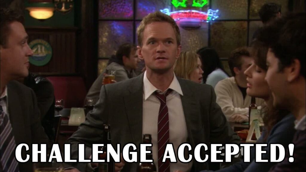 Challenge accepted