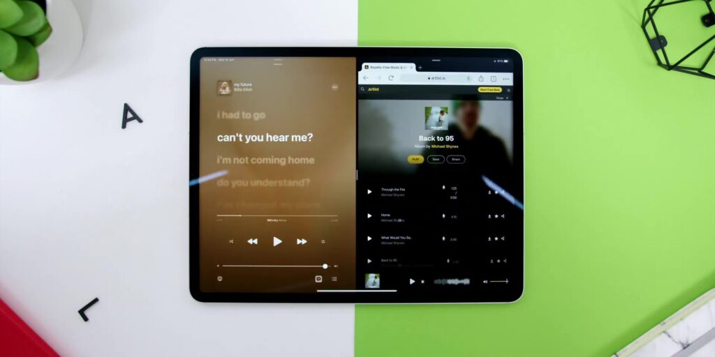 Split screen 1080p The TRUTH About The 2021 M1 iPad Pro After 2 Weeks.mp400018
