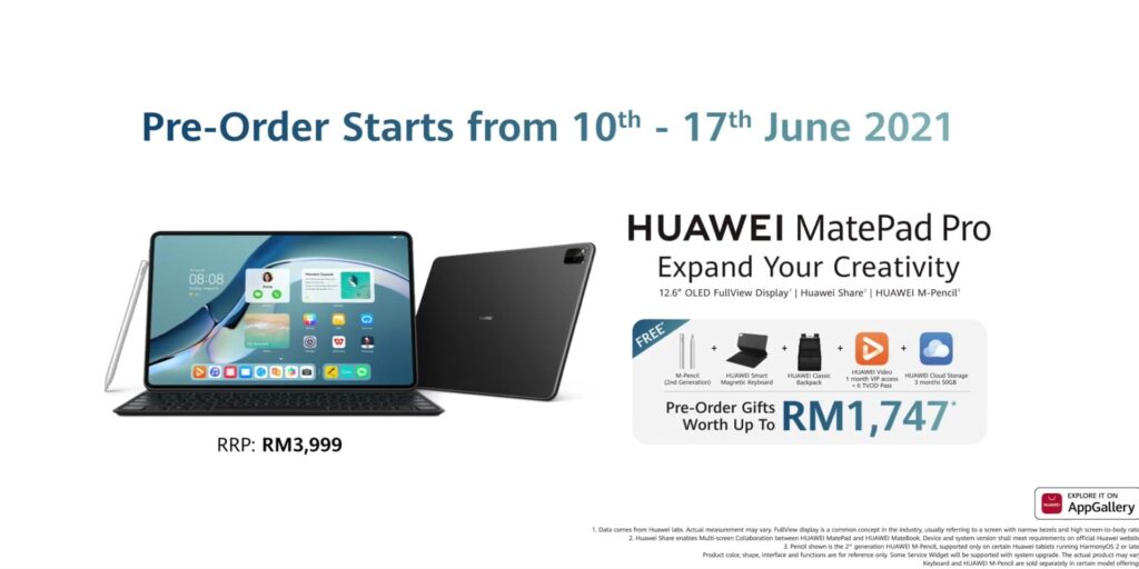 6 REASONS to get the HUAWEI MatePad Pro 2021 14 1080p 6 Reasons To Get The HUAWEI Matepad Pro.mp400022