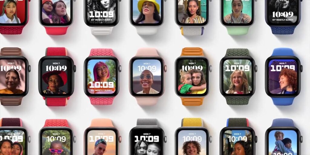 watchOS clock face 1080p Apple WWDC 21.mp400014