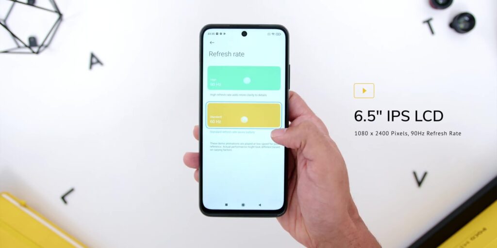 POCO M3 Pro 5G: Unboxing & First Impressions 8 display screen 1080p Poco M3 Pro 5G Unboxing And First Impressions.mp400017