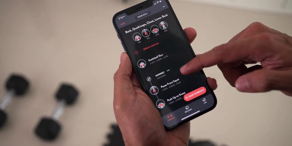 Home Screen 1080p My Fitness Routine Fitbod App And Apple Watch Series 6.mp400007
