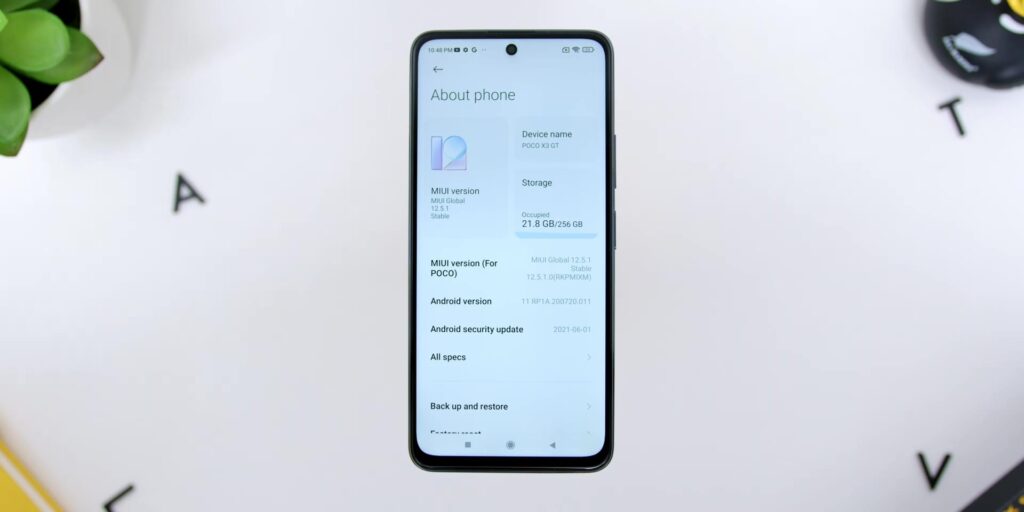 3.3 MIUI 1080p POCO X3 GT WHOA What A SCREEN.mp400017