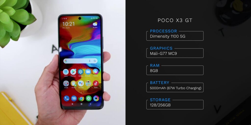 3.1 specs 1080p POCO X3 GT WHOA What A SCREEN.mp400015