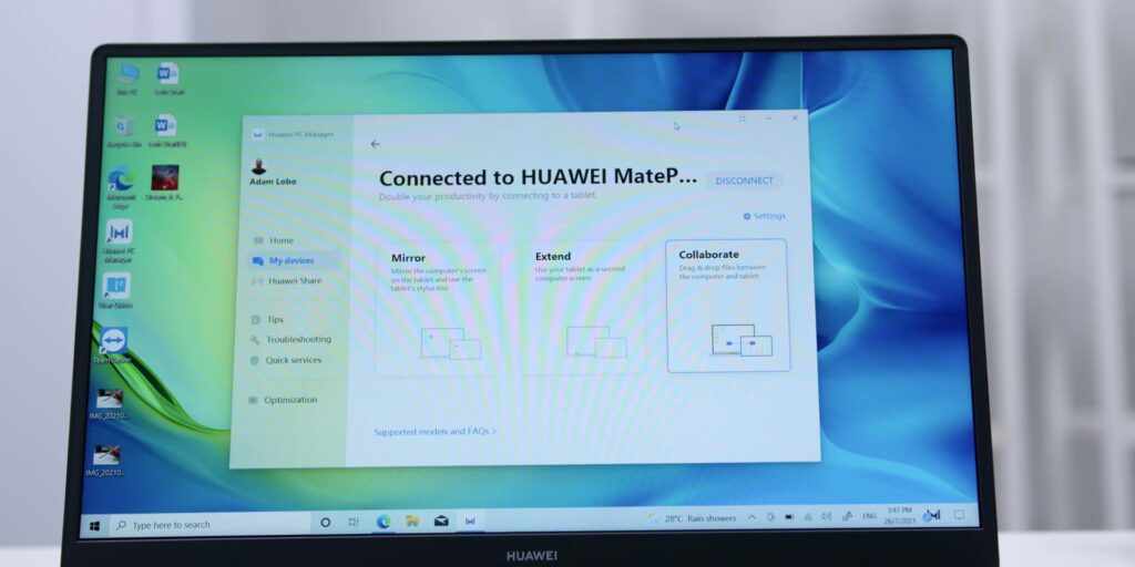 HUAWEI MatePad 11 & MateBook D15: Supercharge Your WFH Productivity! 22 10.1 multiscreen 1080p MatePad 11 MateBook D15.mp400029