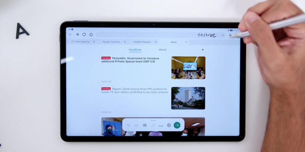 HUAWEI MatePad 11 & MateBook D15: Supercharge Your WFH Productivity! 10 2.4 FreeScript 1080p MatePad 11 MateBook D15.mp400010