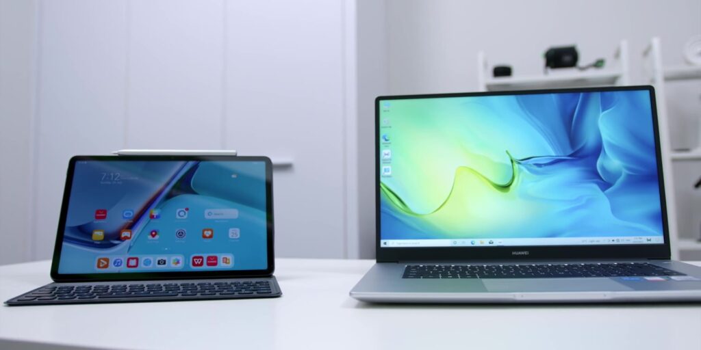 HUAWEI MatePad 11 & MateBook D15: Supercharge Your WFH Productivity! 1 0.1 overview two devices 1080p MatePad 11 MateBook D15.mp400028