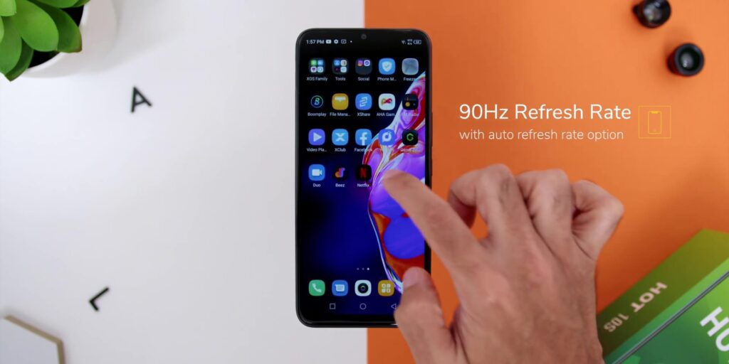4.2 90 hz refresh rate 1080p Infinix Hot 10s Unboxing And Full Review.mp400025