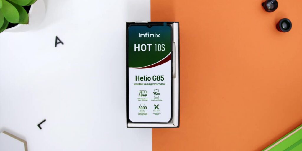 1.3 welcome sticker 1080p Infinix Hot 10s Unboxing And Full Review.mp400004