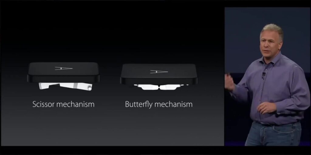 2. Keyboard types 1080p Apple M1 MacBook Air.mp400013