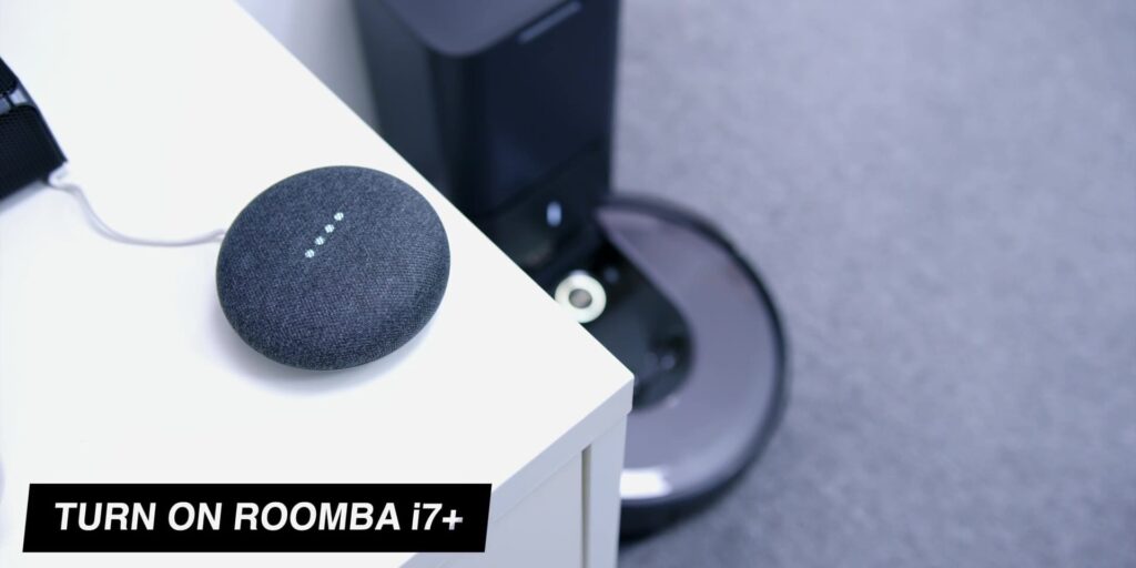 iRobot Roomba i7+ & Braava Jet m6: The Perfect Duo of Robotic Vacuum Cleaner & Mop For 2021! 21 4. Google control 1080p iRobot Roomba i7 And Braava Jet M6.mp400027