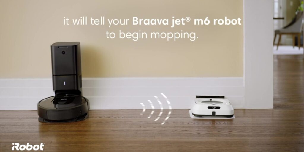 iRobot Roomba i7+ & Braava Jet m6: The Perfect Duo of Robotic Vacuum Cleaner & Mop For 2021! 15 2. imprint link tech 1080p iRobot Roomba i7 And Braava Jet M6.mp400019