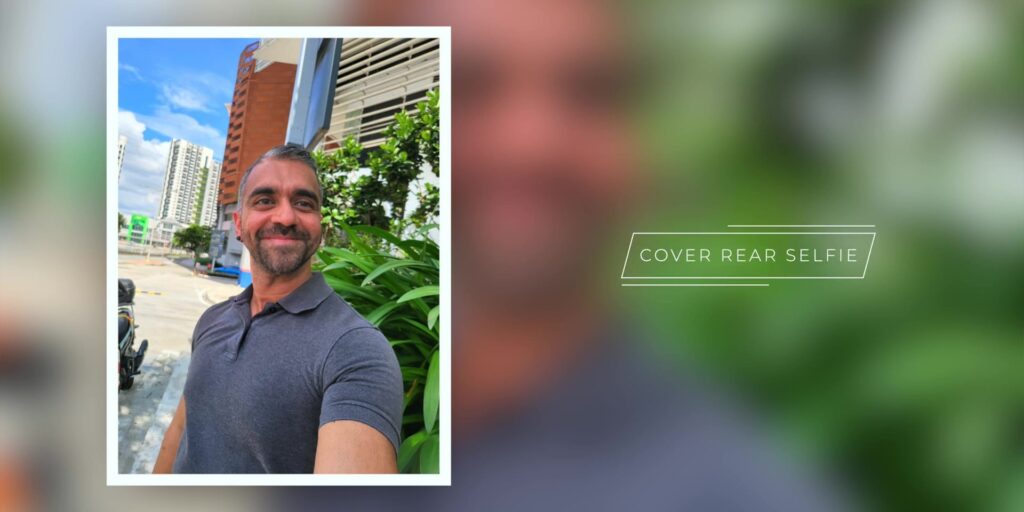 Samsung Galaxy Z Fold 3 Full Review: Third Time's A Charm?! 🤔 25 4.12 cover rear selfie 1080p Samsung Z Fold3 Full Review.mp400029