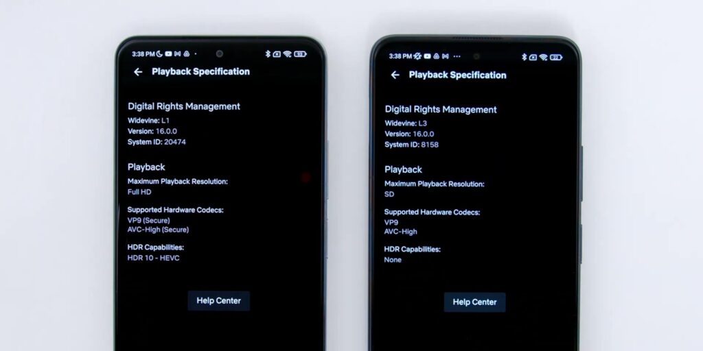 2.3 widevine L1 vs L3 1080p Poco F3 Vs Poco X3 GT.mp400011