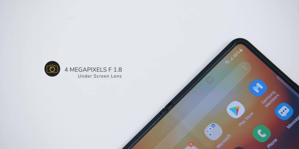 3.3 under screen lens 1080p Samsung Z Fold3 Vs Z Fold2 Hands On Comparison.mp400018