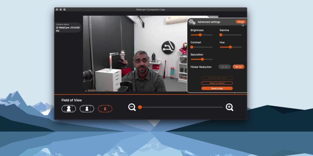 1.8 webcam app view 1080p Best Work From Home WFH Accessories With J5Create.mp400010