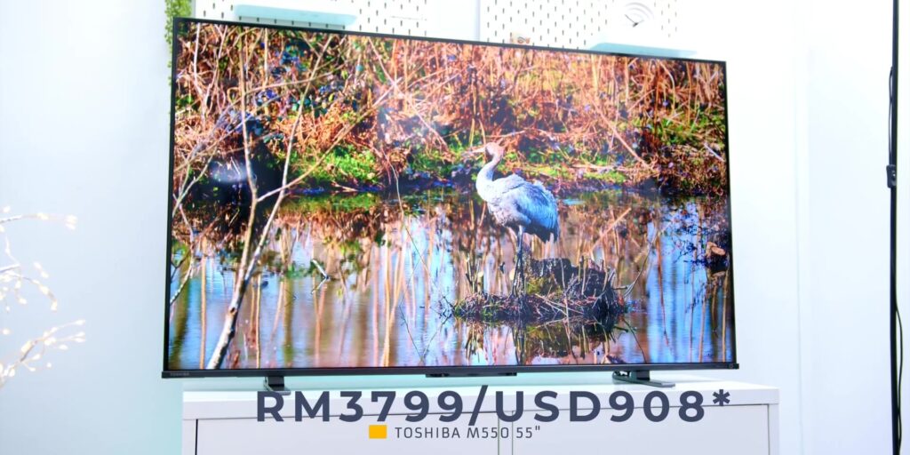 4.1 price 1080p Toshiba M550 UHD 4K Android TV POWERFUL Sound Amazing Picture Quality.mp400020