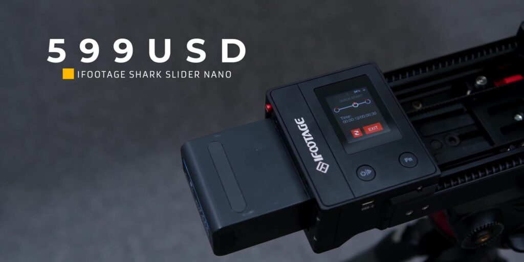 8.2 price 1080p My ULTIMATE YouTube SECRET iFootage Slider Shark Nano.mp400042
