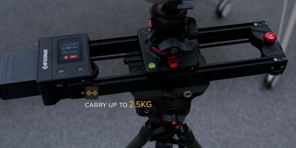 2.4 load up to 2.5kg 1080p My ULTIMATE YouTube SECRET iFootage Slider Shark Nano.mp400016