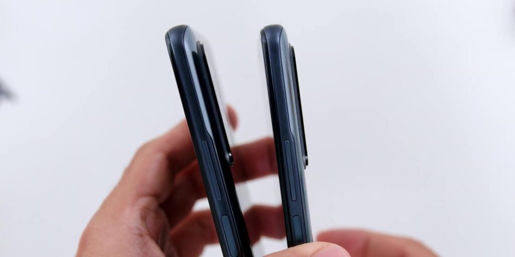 Xiaomi 11T vs Xiaomi 11T Pro: Unboxing and First Impressions 9 2.4 camera bump 1080p Xiaomi 11T 11T Pro Unboxing First Impressions.mp400009