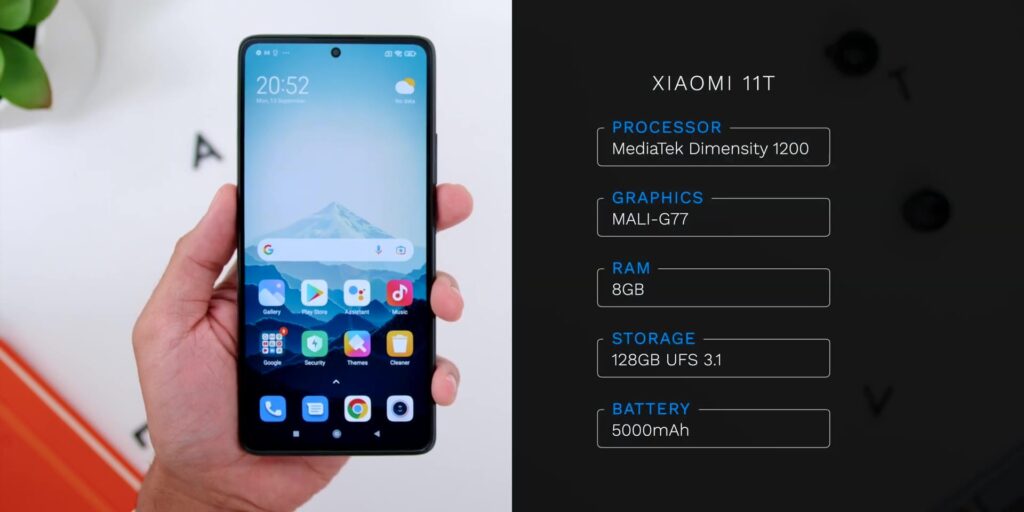 Xiaomi 11T vs Xiaomi 11T Pro: Unboxing and First Impressions 24 5.1 11T specs 1080p Xiaomi 11T 11T Pro Unboxing First Impressions.mp400026