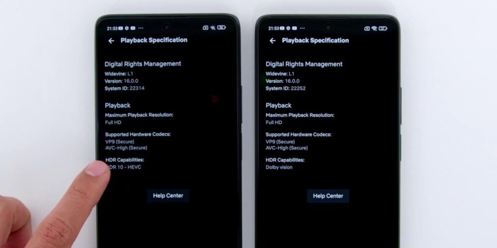 Xiaomi 11T vs Xiaomi 11T Pro: Unboxing and First Impressions 16 3.4 widevine and dolby vision 1080p Xiaomi 11T 11T Pro Unboxing First Impressions.mp400015