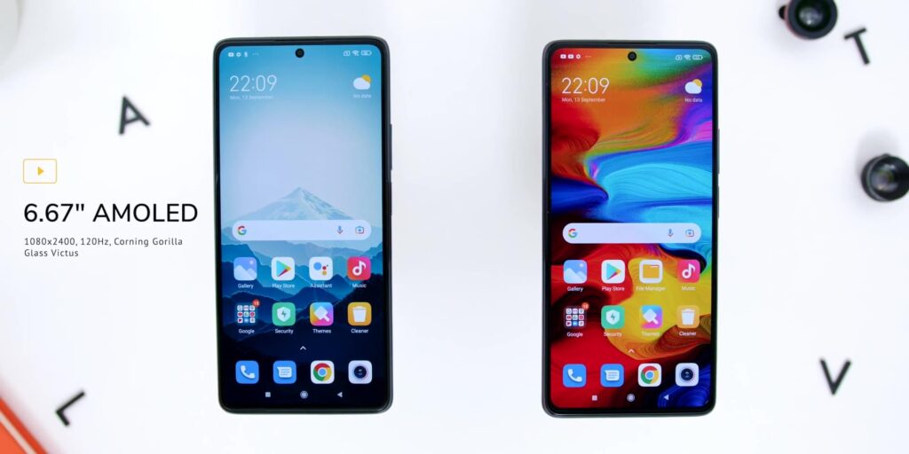 Xiaomi 11T vs Xiaomi 11T Pro: Unboxing and First Impressions 13 3.1 display specs 1080p Xiaomi 11T 11T Pro Unboxing First Impressions.mp400013