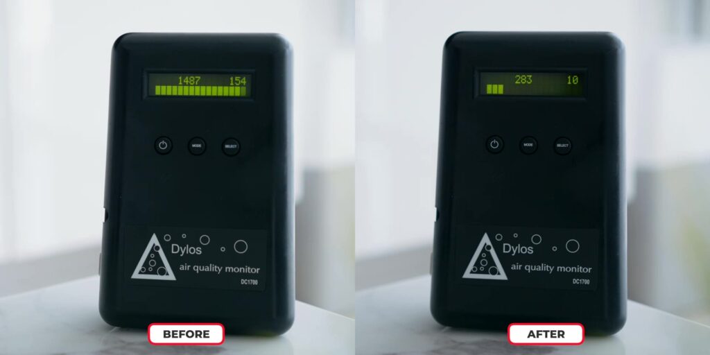 5.6 dylos air quality comparison 1080p The BEST 2021 Air Purifier Blueair 3610.mp400035