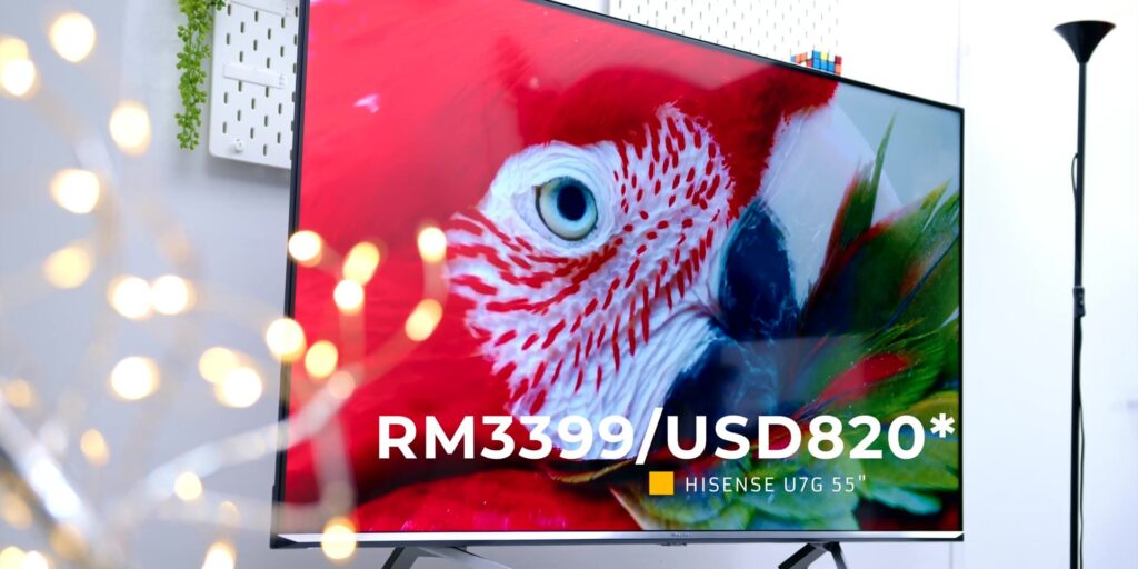 THE BEST BANG FOR YOUR BUCK 4K Dolby Vision & Atmos TV ??? 🤔 : Hisense U7G Review 21 5.2 price 55 1080p Best TV For The Price Hisense U7G.mp400025