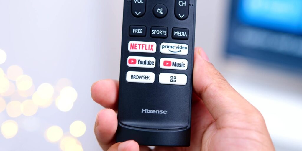 THE BEST BANG FOR YOUR BUCK 4K Dolby Vision & Atmos TV ??? 🤔 : Hisense U7G Review 19 4.6 shortcut buttons 1080p Best TV For The Price Hisense U7G.mp400023
