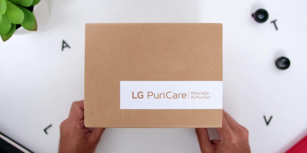 LG PuriCare™ Wearable Air Purifier: The Protection You DESERVE! 😷 2 1.1 unboxing top 1080p LG PuriCare Wearable Air Purifier v2.mp400001