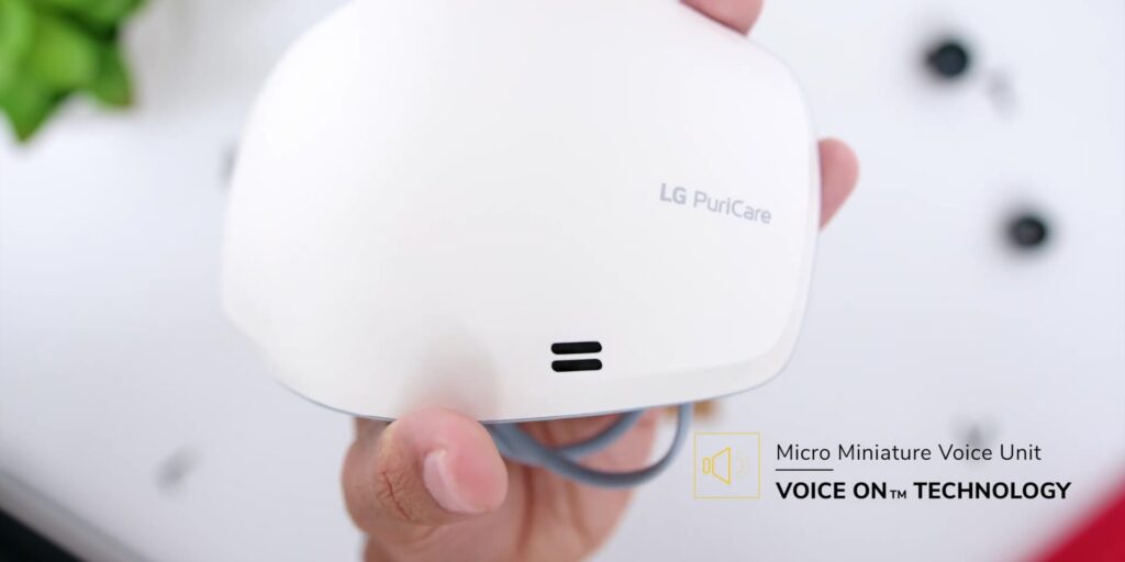 LG PuriCare™ Wearable Air Purifier: The Protection You DESERVE! 😷 11 2.7 voice on mic 1080p LG PuriCare Wearable Air Purifier v2.mp400018