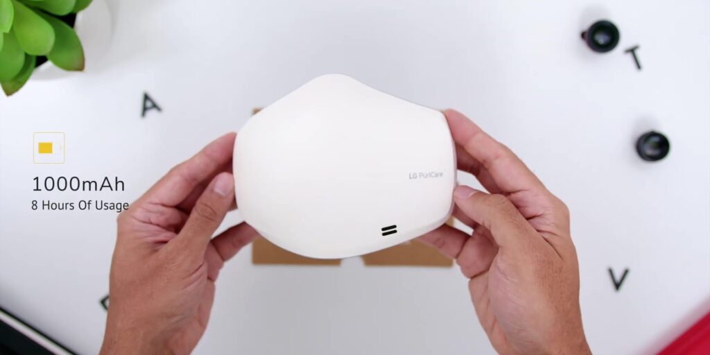 LG PuriCare™ Wearable Air Purifier: The Protection You DESERVE! 😷 9 2.4 battery 1080p LG PuriCare Wearable Air Purifier v2.mp400014