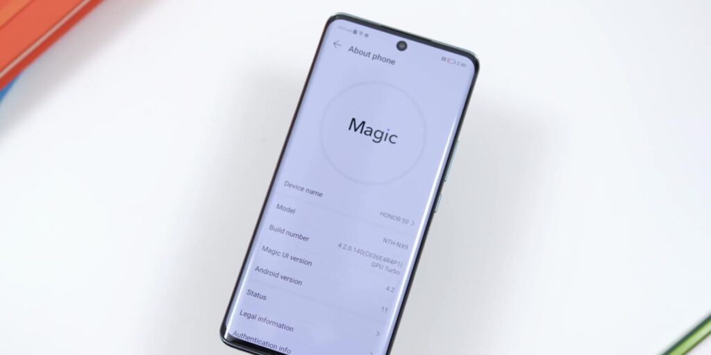 5.3 software magic UI 1080p Honor 50 1st impressions.mp400036
