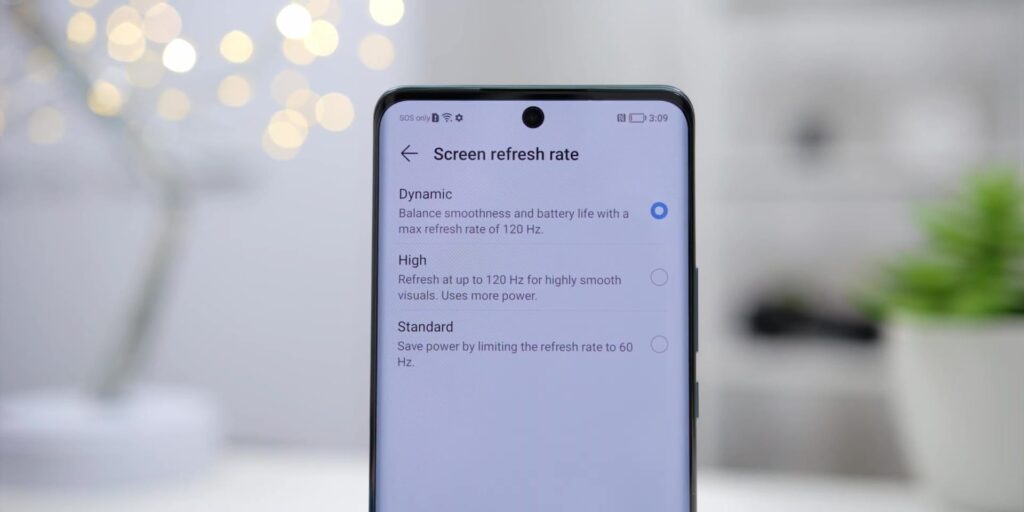 3.4 diff screen refresh rate 1080p Honor 50 1st impressions.mp400022