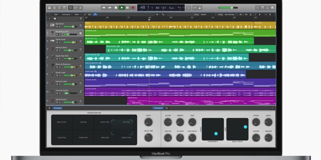 Apple LISTENED??!!! 😱 Game OVER Intel! : M1 Pro, M1 Max, AirPods And MacBook Pro 2021 13 3.4 logic pro 1080p Apple Event 18th October.mp400023