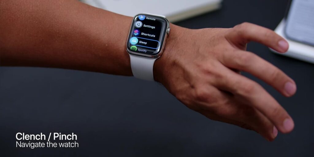 OMG! I'm OBSESSED With The Apple Watch Series 7! 🤪🤪 47 8.8 clench and pinch 1080p Apple Watch Series 7 Unboxing Full Review.mp400048