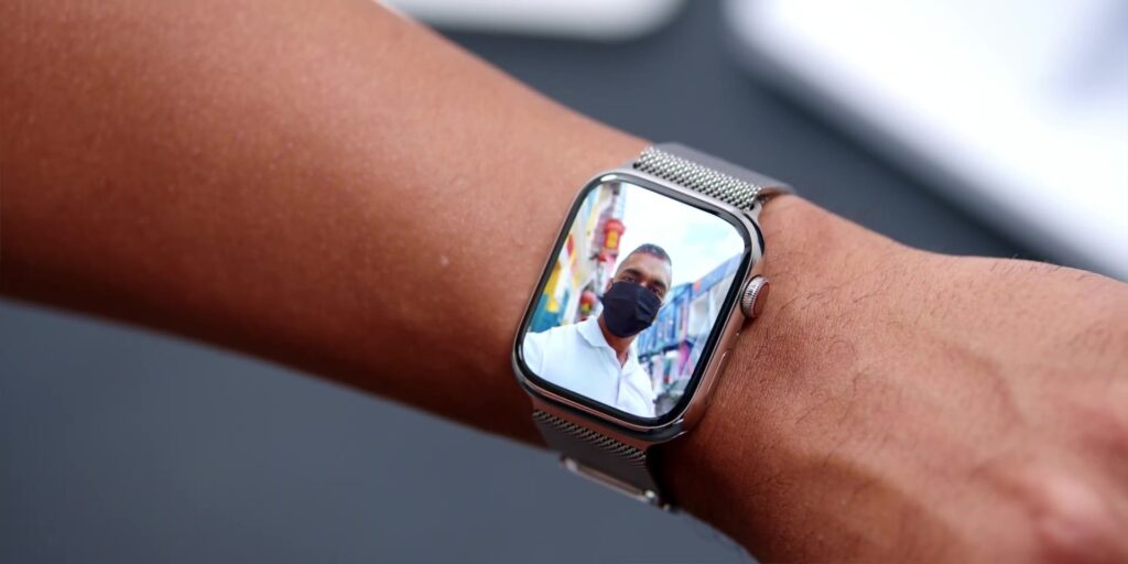 OMG! I'm OBSESSED With The Apple Watch Series 7! 🤪🤪 28 5.5 view photo 1080p Apple Watch Series 7 Unboxing Full Review.mp400028
