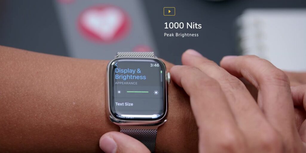 OMG! I'm OBSESSED With The Apple Watch Series 7! 🤪🤪 22 4.2 peak brightness 1080p Apple Watch Series 7 Unboxing Full Review.mp400022
