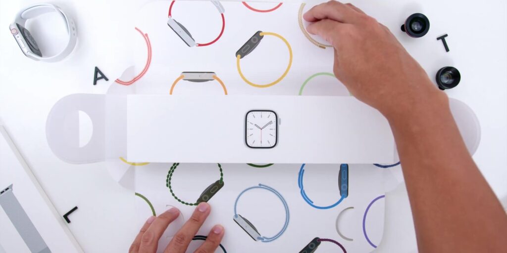 OMG! I'm OBSESSED With The Apple Watch Series 7! 🤪🤪 4 1.3 open box tab 1080p Apple Watch Series 7 Unboxing Full Review.mp400004