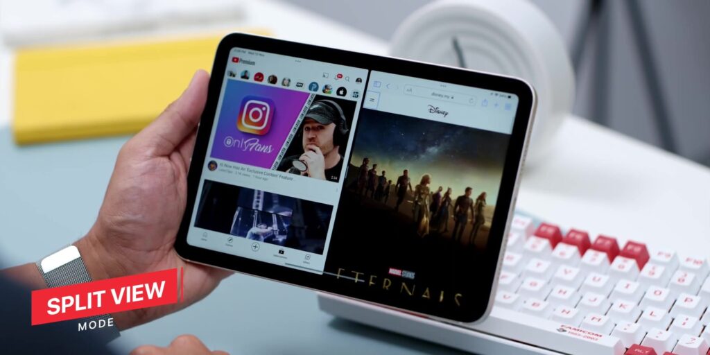 iPad Mini 2021: 6 Tips to MAXIMIZE the Potential of this Tiny Beast! 33 5.4 split view 1080p 2021 iPad Mini Tips Tricks.mp400039