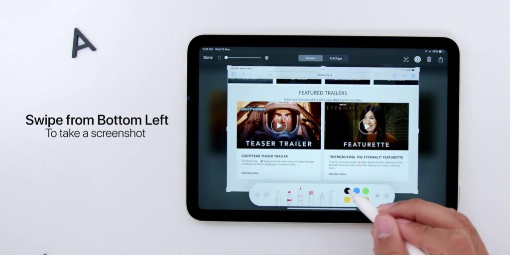 iPad Mini 2021: 6 Tips to MAXIMIZE the Potential of this Tiny Beast! 20 4.2 swipe bottom left 1080p 2021 iPad Mini Tips Tricks.mp400025