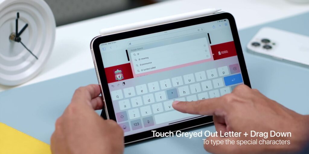 iPad Mini 2021: 6 Tips to MAXIMIZE the Potential of this Tiny Beast! 6 1.6 drag special char 1080p 2021 iPad Mini Tips Tricks.mp400008