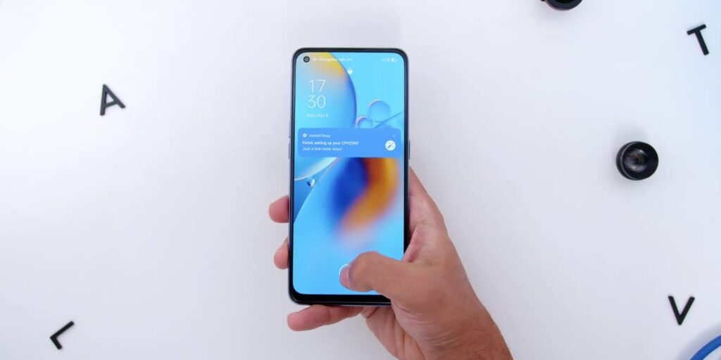 3.2 fingerprint unlock 1080p OPPO A95 Unboxing First Impressions.mp400015