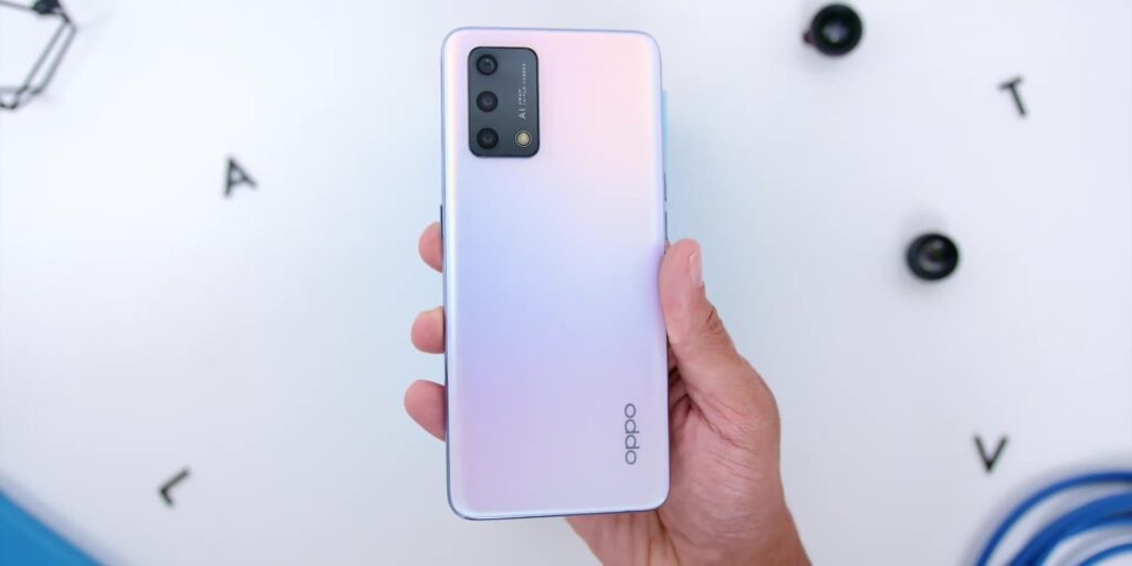 2.4 shimmering body 1080p OPPO A95 Unboxing First Impressions.mp400010