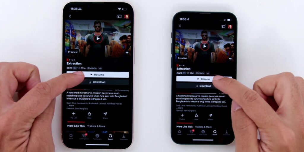3.4 netflix dolby vision 1080p iPhone 13 iPhone 13 Mini Full Review.mp400017