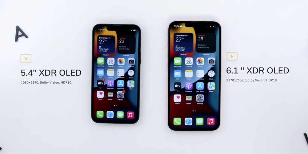 3.2 screen specs 1080p iPhone 13 iPhone 13 Mini Full Review.mp400015