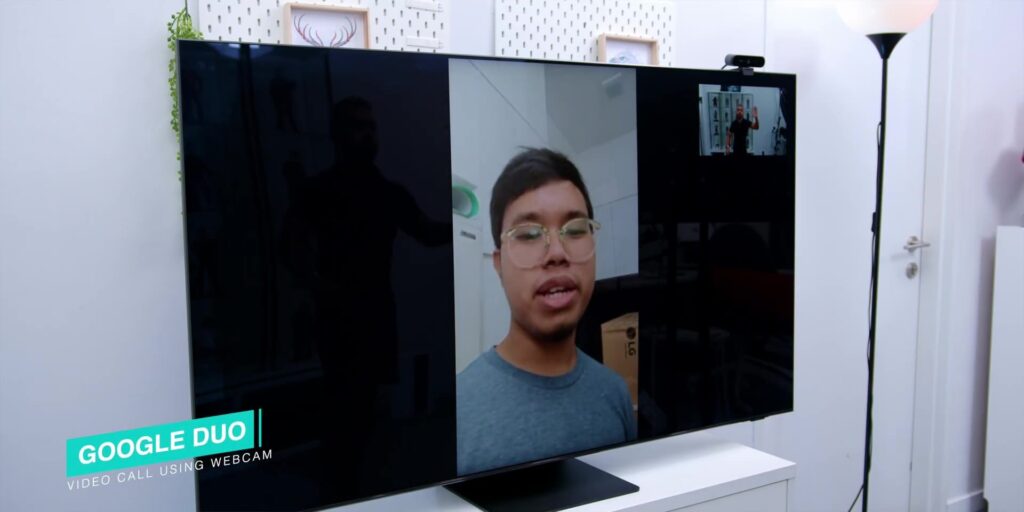 5.5 google duo 1080p Samsung Neo QLED QN90A 4K Smart TV Neo QLED At Its BEST.mp400030